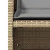 Gartenstühle mit Kissen 4 Stk. Beigemischung Poly Rattan Produktbild-Vorschau 9