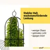 Bituxx Rosenturm Obelisk Rosenbogen Metall Rankbogen Produktbild-Vorschau 3