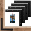 KOTARBAU® Set di 4 angoli piatti 200x200x31 mm Connettore Anteprima dell’immagine prodotto 1