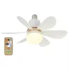 LED Deckenventilator E27 40W mit Fernbedienung und Produktbild-Vorschau 2