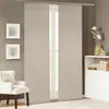 Schiebegardine Basic taupe 60x300 cm Produktbild-Vorschau 6