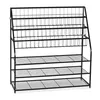 Portariviste Relaxdays XL, L x P x A: 96 x 97 x 37 cm, Anteprima dell’immagine prodotto 9
