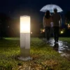 MasterLED Außenleuchte E27 IP44 Pollerleuchte 45cm Silber Produktbild-Vorschau 5
