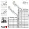 Rail de rideau intérieur sur mesure 1 voie Blanc - Série Voir les images du produit 7