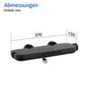 Homelody Badewannenarmatur mit Drehbarer Wasserauslauf Produktbild-Vorschau 3