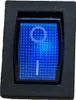 Blau Mini Wippschalter 19 x 13 mm, 6 A, 250 V 3 Pin, Wippe Produktbild-Vorschau 3