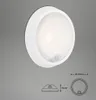 BRILONER HELSINKI Lampada da parete a LED senza fili, IP44 Anteprima dell’immagine prodotto 8