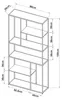 Standregal ‘Vehmaa’ mit 7 Ablagefächern 90 x 30 x 188 cm Produktbild-Vorschau 7