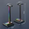 RGB Kopfhörerhalter Kopfhörerständer Kopfhörer Ständer LED Produktbild-Vorschau 15