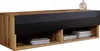 Tavolino per TV CALIBURI 100 - rovere wotan / nero lucido Anteprima dell’immagine prodotto 1