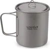 Lixada Titanium Topf Camping Tragbar Titan Wasser Tragbar Produktbild-Vorschau 1