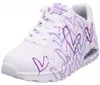 Skechers Uno Spread The Love White Durabuck/ Multi Purple Produktbild-Vorschau 50