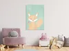 Italienischer Leinwand Leinwandbild - Little Fox (1 Part) Produktbild-Vorschau 2