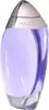 A perfume bottle with purple liquid and a silver cap. Voir les images du produit