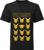 Pokemon Kinder T-Shirt Pikachu HE331 (104) (Schwarz) Produktbild-Vorschau 1
