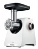 A white Bosch Serie 6 meat grinder is shown against a white background. Podgląd zdjęcia produktu