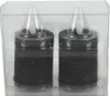 DECOSTAR Bougies LED noires 2 pcs. 6/18h minuterie cire Voir les images du produit 2