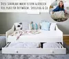 Kinderbett Jugendbett 80x160 mit Matratze Rausfallschutz & Produktbild-Vorschau 4