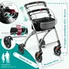 ELONEO Woonrolstoel, 54 cm breed, opvouwbaar en Productafbeelding-voorbeeld 6