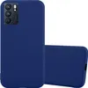 Cadorabo Hülle für Oppo Reno6 5G Schutzhülle in Blau Produktbild-Vorschau 1