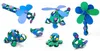 Magnetische bouwdoos Clixo, Itsy Pack, blauw-groen, 30 Productafbeelding-voorbeeld 14