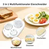 3-in-1 Eierschneider Edelstahl, Multi Slice Egg Cutter mit Produktbild-Vorschau 5
