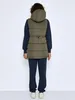 NOISY MAY Lange Puffer Weste Wattierte Stepp Jacke ohne Produktbild-Vorschau 4