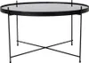 Couchtisch >Venezia< in Schwarz, Glas - 70x40x70cm Produktbild-Vorschau 3