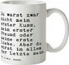 Mr. & Mrs. Panda Pott Du warst zwar nicht... - Weiß - Produktbild-Vorschau 1