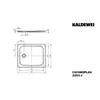 KALDEWEI Duschfläche CAYONOPLAN warm beige 20 Produktbild-Vorschau 5