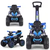 Milly Mally Wild 3in1 blau Kinderroller mit Lenkstange Produktbild-Vorschau 1