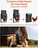 Automatické dveře do kurníku, dveře do kurníku napájené Náhled obrázku produktu 4