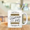 Vintage Tasse 100% echt seit 1972 Kaffeebecher Produktbild-Vorschau 5