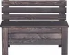STOLMAK Záhradný drevený box 111 l 71x54x29 cm sivý, Náhľad obrázku produktu 5