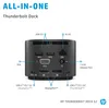 HP Thunderbolt Dock 120 W G2, Kabelgebunden, Thunderbolt, Produktbild-Vorschau 4