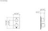Dornb UP-Thermostat m Einweg-Mengenregulierung schwarz matt Produktbild-Vorschau 4
