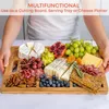 Tabla de Cortar para Cocina, Madera de Bambú (Grande Vista previa de la imagen del producto 5