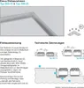 Emco Einbaurahmen 15mm, Aluminium,Größe:80x50cm Produktbild-Vorschau 4