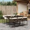 vidaXL set da pranzo da giardino 7 pezzi con cuscini in Anteprima dell’immagine prodotto 2