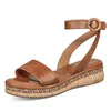 Tamaris Damen  Sandalen & Sandaletten braun Gr. 40 Produktbild-Vorschau 7