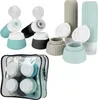 Flacons de voyage en silicone pour les bagages en avion Voir les images du produit 1