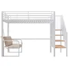 Merax Etagenbett Hochbett 140x200cm mit abnehmbarem Produktbild-Vorschau 7