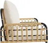 vidaXL Hängebank mit Kissen 105x58x38 cm Poly Rattan und Produktbild-Vorschau 6