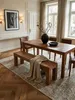Sitzbank Landhaus-Stil_ Massivholz_ Akazie/Sheesham_ 160/180x45 cm_ 200/250 kg Belastung_ handgefertigt - KADIMA DESIGN_Farbe_ Braun_ Größe_ 120x35x45 cm_#sku_BARWL1.436-BARWL1.435-BARWL1.323-BARWL1.437# Produktbild-Vorschau