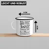 Trendation - Beste Tante Geschenk Emaille Tasse mit Spruch Produktbild-Vorschau 4