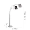 JUST LIGHT LED Stehlampe MELVIN Stoffschirme Mit drei Produktbild-Vorschau 4