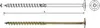 Holzschrauben Mit Torx-Bund Gelb Verzinkt 6*160Mm T30 - 100 Produktbild-Vorschau 2