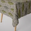 SCHÖNER LEBEN. Tischdecke Doubleface Art Déco Blätter Produktbild-Vorschau 1