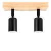 MasterLED Deckenstrahler - E27, 2 flammig, Schwarz, Holz, Produktbild-Vorschau 9