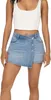 ONLY Trendige Shorts Denim Minirock-Style Knopfleiste Produktbild-Vorschau 17